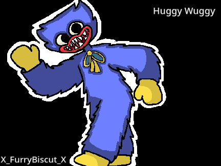 I did Yellow Huggy and Purple Kissy