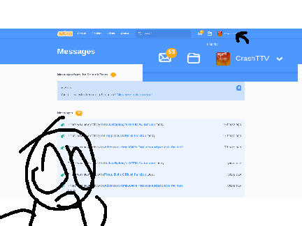 LOOK AT HOW MANY MESSAGES I GOT LIKE HOWWW??