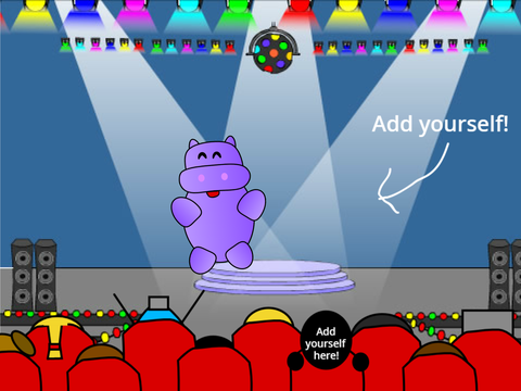 Dancing hippo #animations #recent #all