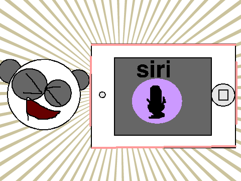 Mindy talks to Siri