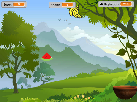 Game Contest Entry: Fruit Catch