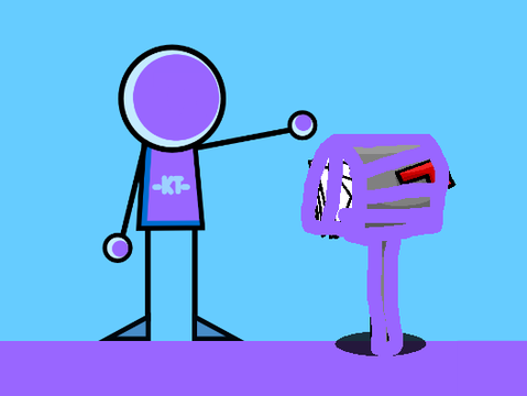 Mail In a Nutshell but Default Purple