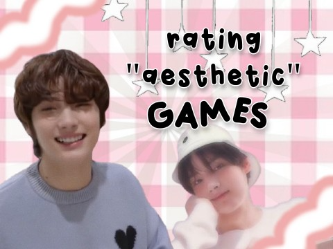 : ̗̀➛ rating "aesthetic" games ♡♡