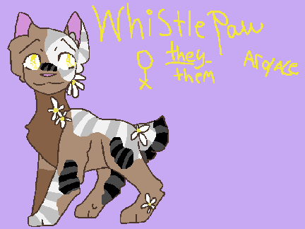 WhistlePaw - Character ref.
