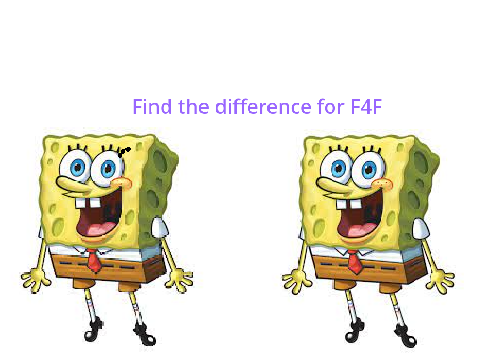 Find the Difference for F4F