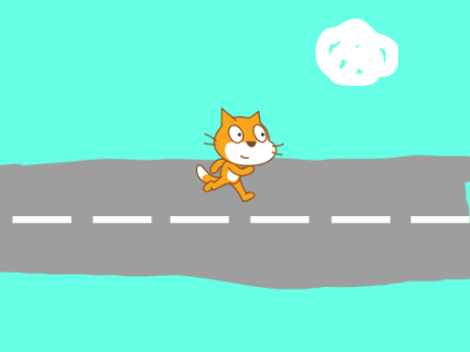 Running Cat