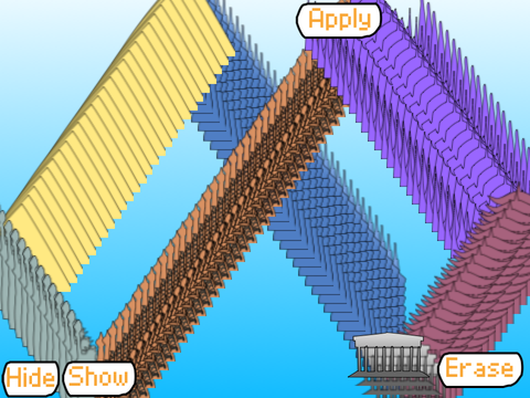 Bouncing Landmarks (based on dvd bouncing screen)