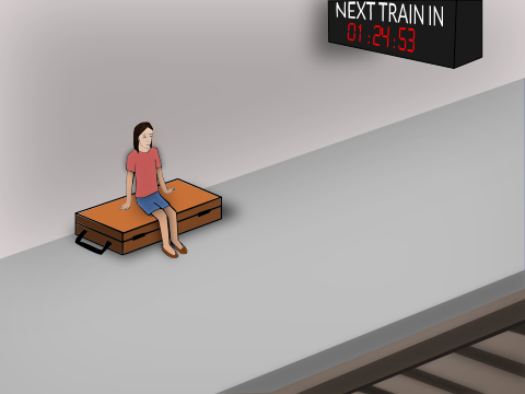 "Waiting" ~ Travelling CC Entry