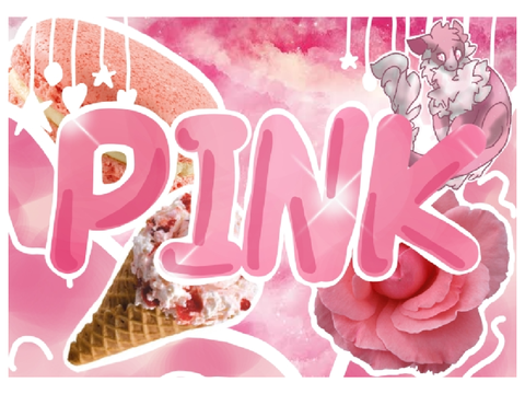 PINK aesthetic set