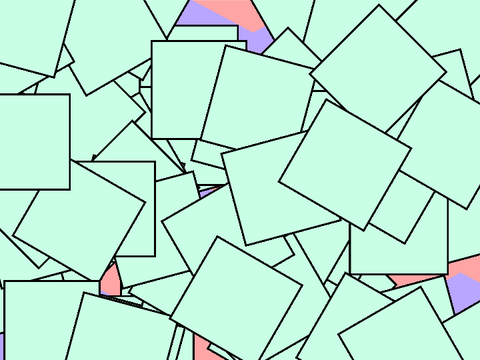 A big mess of shapes + something else