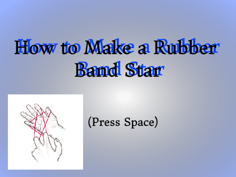 How to Make a Rubber Band Star