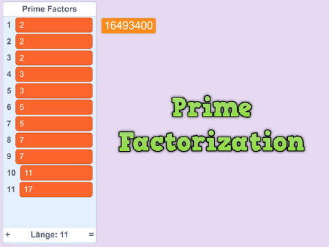 Prime Factorization