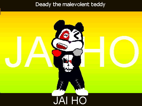 Deady doing the jai ho