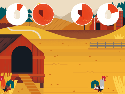 2 Player Chicken Fight