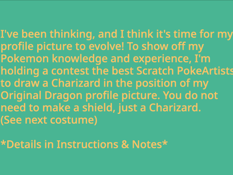Design a Charizard Contest