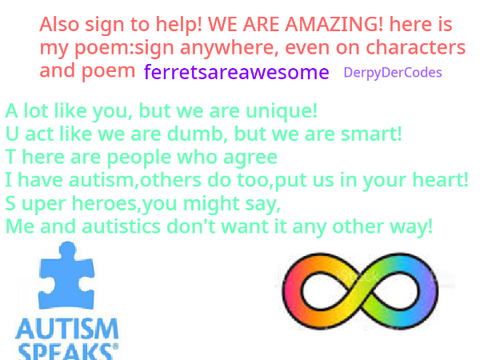 remix if YOU HATE AUTISM SPEAKS!! remix