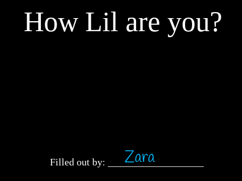 How Lil are you? remix
