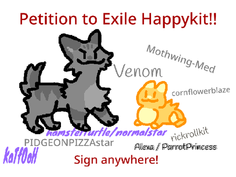 Petition to Exile Happykit!!! remix remix remix remix remix remix remix
