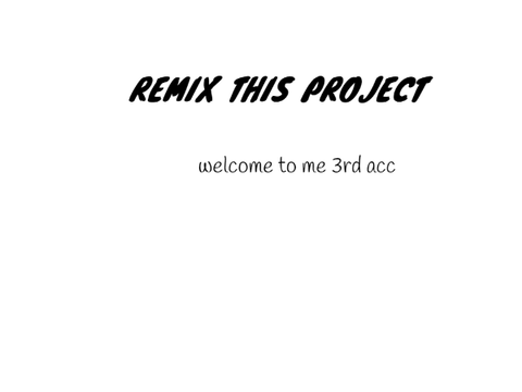 Let's start a remix chain! remix