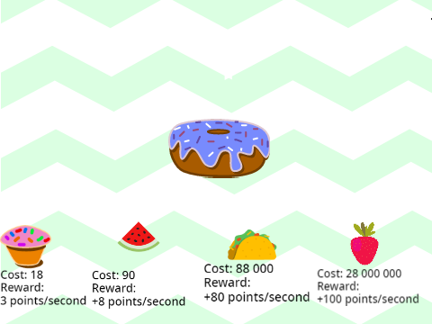 New donut clicker remix