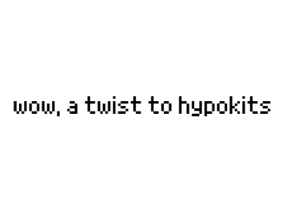 tfcrp hypokits but the surrogate is a randomly generated cat