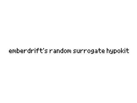 random surrogate hypokits one - emberdrift
