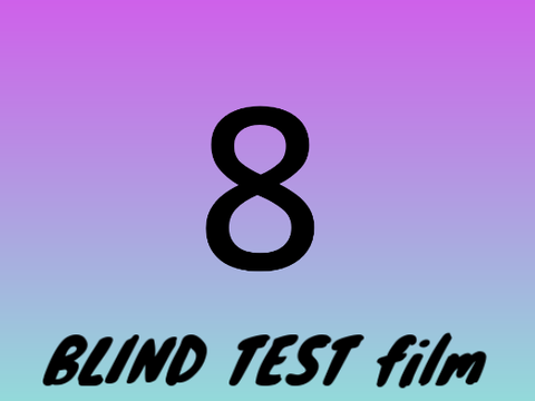 Blind test film