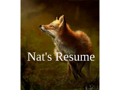 ⫸Nat's Resume⫷
