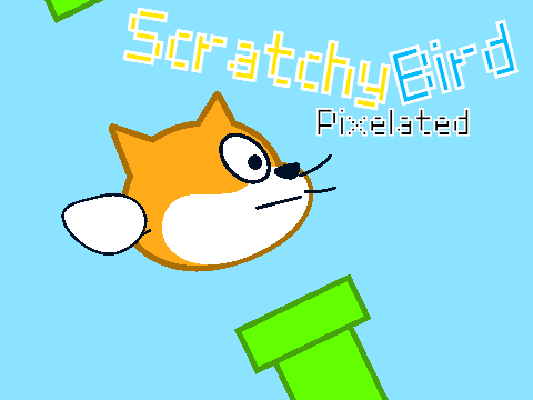 ScratchyBird' (Pixelated)