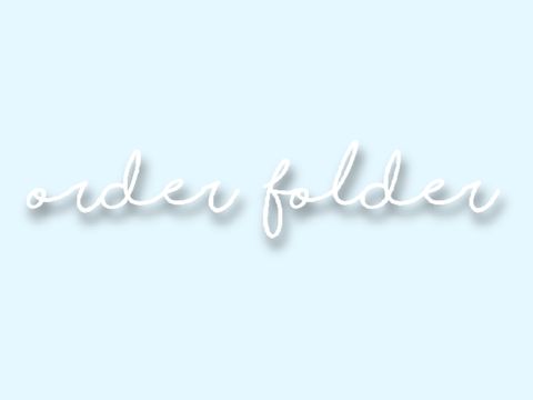 002┊order folder
