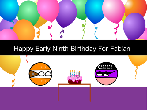 happy early ninth birthday