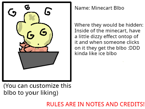 FIND THE BLBOS Character Signups remix