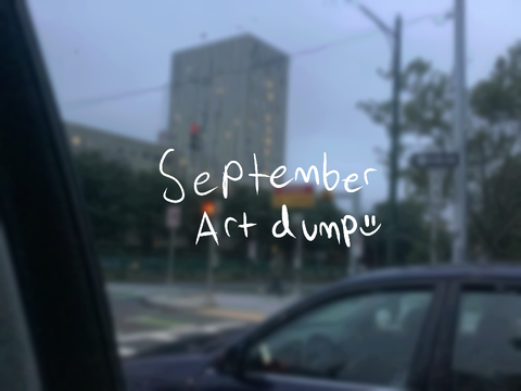 " september art dump :] <3 "