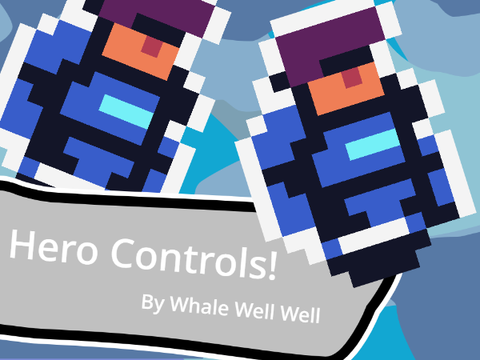 Code for Hero in Futuristic Assets!