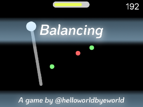 Balancing: a game