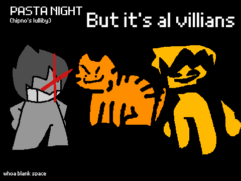Pasta Night but it's the al villains