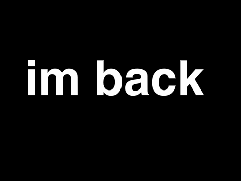 and i wont be as active
