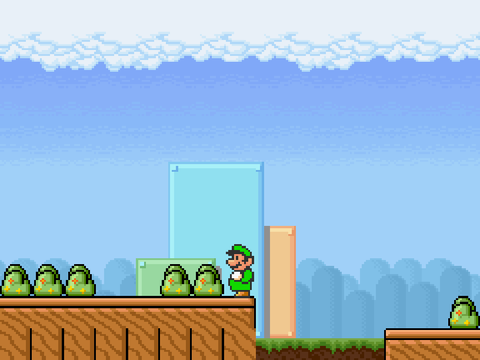 Realistic Luigi physics in Merio
