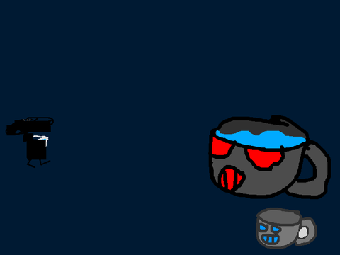 Glass Of Water Man (so original)