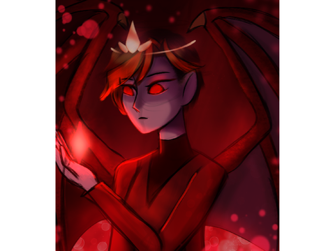 Ruby Red Magic || DMC contest entry 
