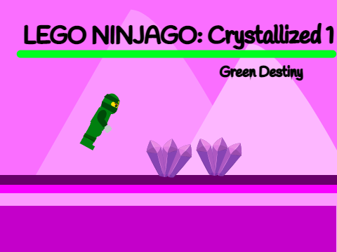 LEGO NINJAGO: Crystallized 1 Green Destiny