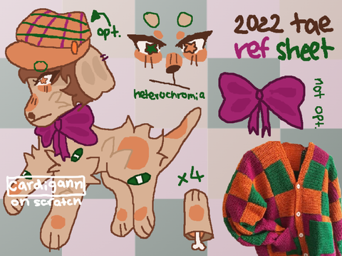 ✒️  taE | ref sheet
