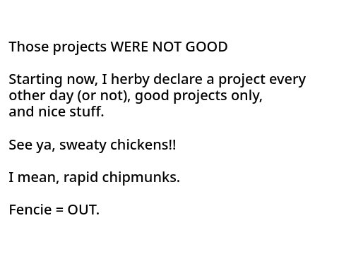 <---- GOOD PROJECTS