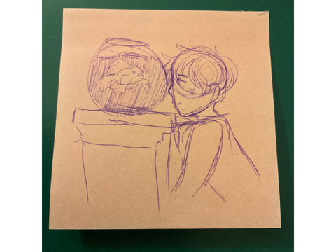 Sticky note doodles | filler