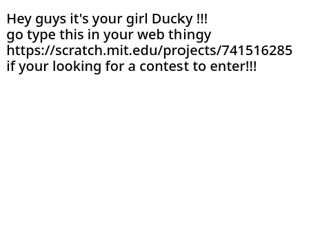 You want a contest look at this 