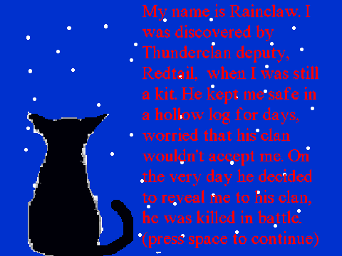 The Story of Rainclaw