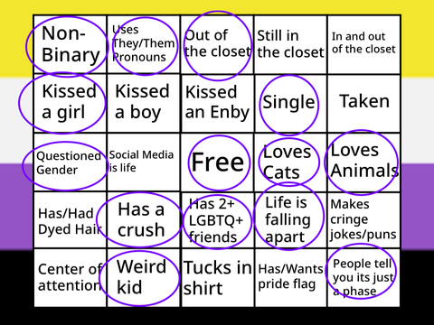 Non-Binary Bingo!  remix