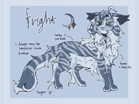 ♡ frightpaw's reference sheet – TFCRP