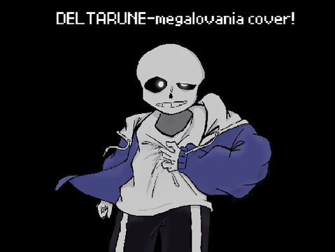 DELTARUNE-megalovania cover!!!