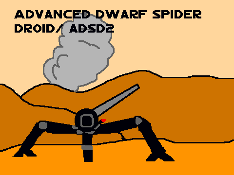 ADSD2/ Adavanced Dwarf Spider Droid Sprite
